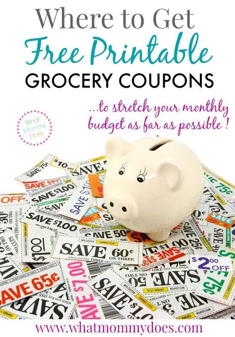 where to get free printable grocery coupons Free Printable Grocery Coupons, How To Start Couponing, Best Coupon Sites, Save Money On Food, Free Coupons By Mail, Couponing 101, Manufacturer Coupons, Couponing For Beginners, Quit My Job