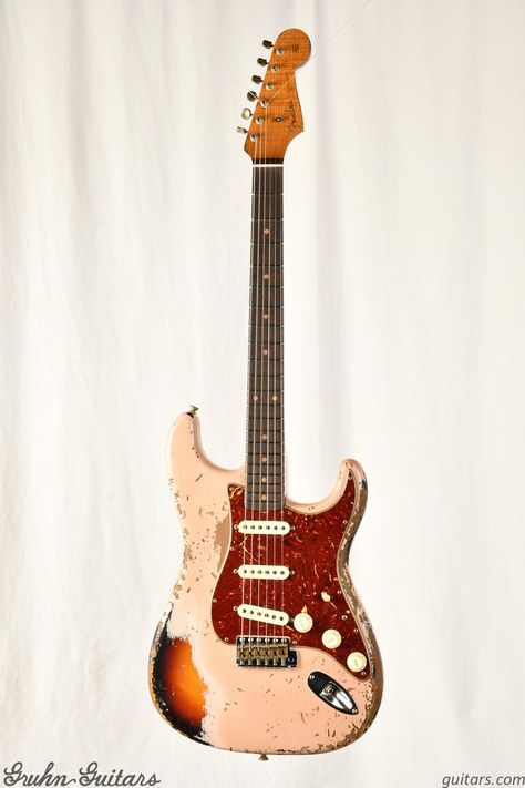 Fender Custom Shop Limited Roasted 60 Stratocaster Super Heavy Relic - Dirty Shell Pink / 3 Color Sunburst New
EF10385 Pink, Shells, Shell Pink, Fender Custom Shop, Custom Shop, Color