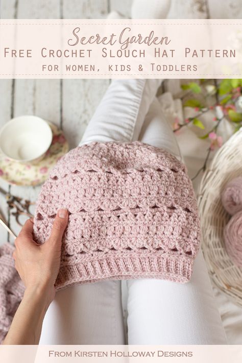 Amigurumi Patterns, Free Slouchy Beanie Crochet Pattern, Free Crochet Hat Patterns For Kids, Hat Crochet Pattern Free, Crochet Hats Free Pattern Ladies, Slouch Hat Crochet Pattern, Slouchy Hat Crochet Pattern, Slouch Hat Pattern, Crochet Adult Hat