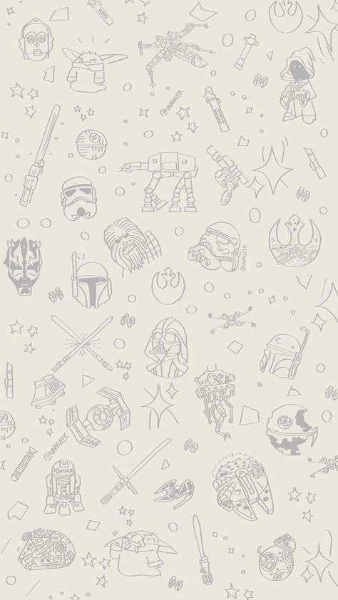 Star Wars White Wallpaper, Iphone Star Wars Wallpaper, Wallpaper Chat Whatsapp Iphone White, Star Wars Wallpaper Mandalorian, Star Wars Background Aesthetic, Star Wars Pattern Wallpaper, Aesthetic Wallpaper Star Wars, Star Wars Widget Icons, Starwars Aesthetic Wallpaper