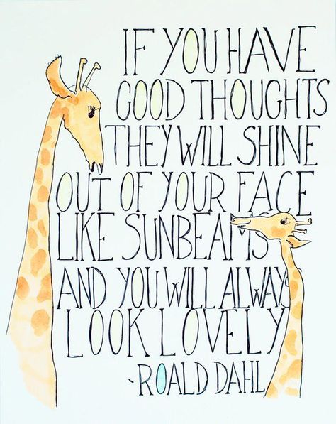 good thoughts. Fair Is Not Always Equal, Creative People Dont Have A Mess, Inspiration Posters Motivation, Positiva Ord, Roald Dahl Quotes, Fina Ord, Wonder Quotes, Roald Dahl, E Card