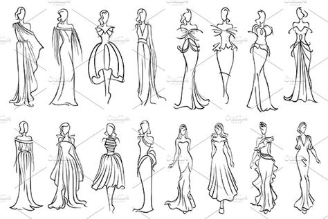 Fashion models sketched silhouettes , #affiliate, #young#elegant#long#women #Ad Fashion Model Sketch, Fashion Figure Drawing, Silhouette Drawing, Model Sketch, Fashion Illustrations Techniques, Fashion Drawing Tutorial, Fashion Drawing Sketches, Clothing Sketches, Dress Design Drawing