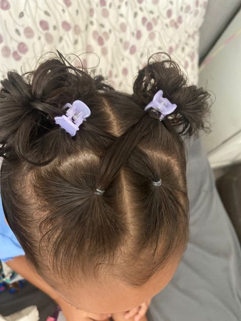 Toddler Hairstyles Girl Short Curly Hair, Hairstyles For Curly Hair Toddler Girl, Fine Toddler Hair Hairstyles, Hair Styles For 2 Year Baby Girl, Toddler Short Curly Hairstyles Girl, Hair Styles For One Year Old Baby Girl, Cute Hairstyles For Baby Girl, Hairstyles For Lil Girls Ideas, Easy Baby Girl Hairstyles