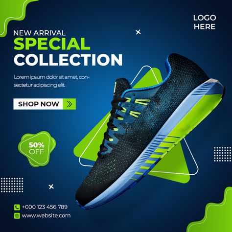 This Is a very beautiful and creative design. I hope you like this design . do you need Design or Brand Identity. Download this design. https://www.freepik.com/online-gddsltd Special Shoes, Social Media Advertising Design, Banner Design Inspiration, Banner Ads Design, Social Media Ideas Design, Social Media Design Inspiration, Banner Template Design, Social Media Branding, Social Media Banner