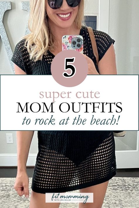 Discover the ultimate beach vacation outfit ideas for trendy moms in our latest blog post. From stunning beach wear inspiration to perfect beach weekend outfit suggestions, we've got you covered. Explore stylish and practical options that will make your beach vacation outfit both fashionable and functional. Beach Weekend Outfit, Beach Vacation Outfit Ideas, Hot Mom Outfits, Black Beach Dress, Outfit Suggestions, Vacation Outfit Ideas, Casual Mom Style, Beach Weekend, Beach Vacation Outfits