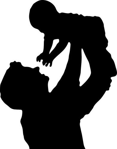 fatherchild Transférer Des Photos, Photo Bb, Cards Poster, Baby Aesthetic, Respect Life, Dad And Baby, Baby Silhouette, Father And Baby, Siluete Umane