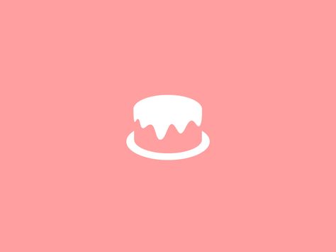 Cake by Liutauras Plioplys                                                                                                                                                                                 Más Bakery Logo Inspiration, Pastry Logo, Dessert Logo, Best Logo Maker, Space Cake, Sweet Logo, Baking Logo Design, Cake Branding, Baking Logo