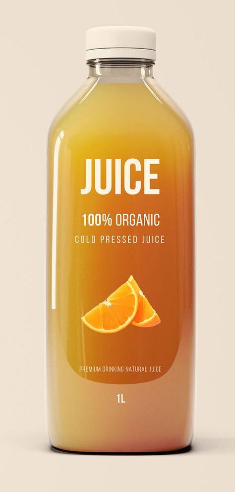 Freebies for 2019: Free Big Glass Juice Bottle Mockup Orange Juice Bottle Design, Bottle Juice Design, Glass Bottle Design Ideas, Juice Bottle Design Packaging, Juice Product Design, Juice Bottle Packaging Label Design, Glass Juice Bottles, Beverage Design Packaging, Juice Packaging Design Bottle