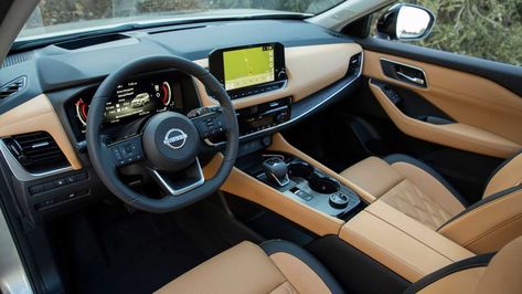 2022 Nissan Rogue interior Nissan Rogue Accessories, Nissan Rogue Interior, 2022 Nissan Rogue, 2023 Nissan Rogue, Nissan Rouge, Nissan Xtrail, Car Nissan, New For 2023, Custom Pickup Trucks