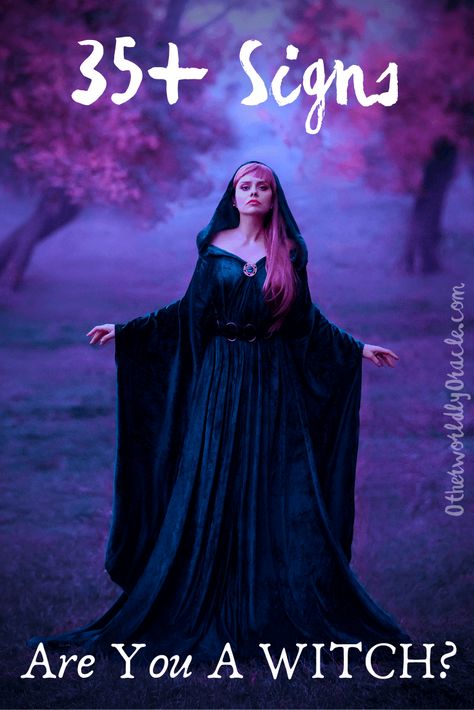 Signs You’re A Witch, How To Know If You Are A Witch, Signs You're A Witch, What Witch Am I, Am I A Witch, Witch Pics, Witch Types, Beautiful Witches, I Am A Witch