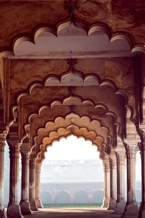 Indian Architecture, Cultural Architecture, Rajasthan Fort, India Architecture, Agra Fort, Mughal Architecture, Mughal Empire, History Of India, Architecture Painting