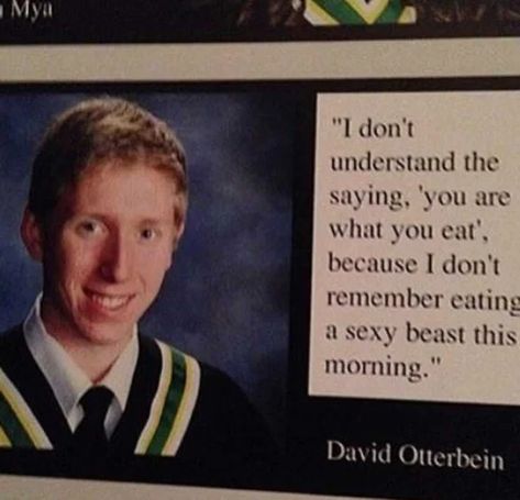 High school is temporary but yearbook quotes last forever : High School Year Book Quotes Funny, Funny Senior Quotes Yearbooks, Iconic Yearbook Quotes, High School Yearbook Quotes, Funny Yearbook Pictures, Yearbook Quotes Funny, Year Book Quotes, Senior Quotes For Yearbook, Yearbook Memes