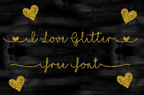 DOWNLOAD I Love Glitter Font, Cameo Crafts, Silhouette Cameo Crafts, Picture Frame Crafts, Alphabet Style, Modern Lettering, Glitter Letters, Cricut Fonts, Types Of Lettering