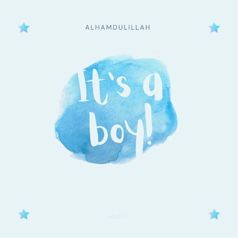 Alhamdulillah Its A Baby Boy, Alhamdulillah Its A Baby Girl, It's Boy Baby Announcement, New Baby Boy Wishes, Its A Boy Announcement, Baby Cupboard, Newborn Congratulations, Newborn Baby Quotes, Congratulations Baby Boy