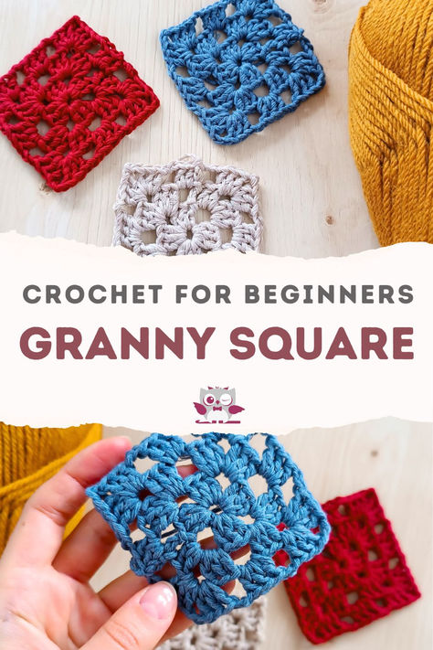 In this article, you will find everything you need to know about crochet granny squares. Starting with an easy-to-follow video tutorial and step-by-step instructions, to frequently asked questions. Whether you are a beginner or a seasoned crocheter, grab your crochet hook and yarn, and let’s get started. Granny Square Instructions, Easy Free Granny Square Pattern, Granny Square For Beginners Step By Step, Crochet Granny Square Video, Learn To Crochet Beginner Step By Step, How To Crochet A Granny Square, First Crochet Project For Beginners, Granny Square Crochet Pattern Easy, Granny Square Beginner