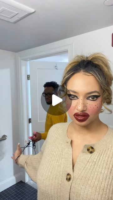 Ling and Lamb on Instagram: "I can’t believe this video is 2yrs old… Do you guys remember when I did this HORRIBLE MAKEUP prank to see Hubby’s reaction 🤣🤣🤣😂 

Disclaimer: This content is exclusively managed by Caters News. To license or use in a commercial player please contact licensing@catersnews.com or call +44 121 616 1100 / +1 646 380 1615

#lingandlamb #makeup #funny #couple" People On Fire Funny, Scare Pranks Videos Funny, Funny Fart Videos, Funny Pranks Videos, Good Prank Calls, Clean Funny Videos, Prank Videos Funny, Crazy Videos Funny, Best Prank Videos