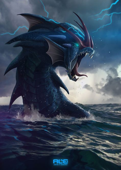 Gyarados (Realistic Version) by DanteFitts on DeviantArt Pokémon Gyarados, Scary Pokemon, Pokemon Gyarados, Solgaleo Pokemon, Pokemon In Real Life, Pokemon Realistic, Real Pokemon, Water Pokémon, Mega Pokemon