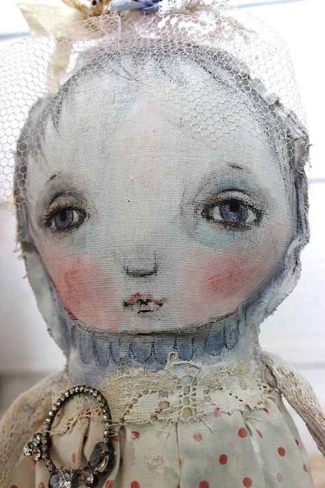 Upcycling, Tela, Ooak Art Dolls, Textile Mixed Media, Altered Dolls, Spirit Art Dolls, Doll Softie, Fabric Art Doll, Textile Art Dolls