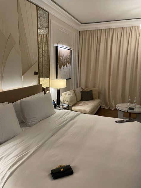 Monaco Hotel Room, Pretty Hotel Rooms, Fancy Hotel Room Aesthetic, Nice Hotel Aesthetic, Paris Hotel Room Aesthetic, Hotel Asethic, Lobbyist Aesthetic, Nyc Hotel Aesthetic, Hotel Room Astethic