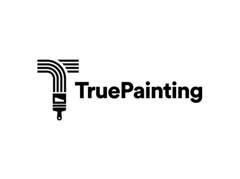 Paint Logo Ideas, Logo Painting Design, Painting Company Logo Ideas, Painting Logo Design Ideas, Painting Logo Ideas, Painter Branding, Painter Logo Design, Painting Company Logo, Paint Logo Design