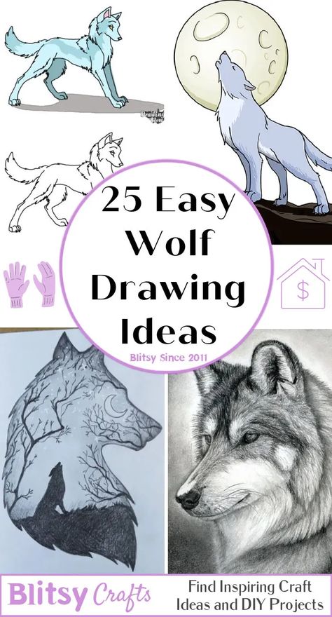 Drawing A Wolf Step By Step, Wolf Pencil Sketch, How To Draw A Wolf Step By Step Easy, Coyote Drawing Easy, How To Paint A Wolf, How To Draw A Wolf Easy, Easy Wolf Painting, How To Draw A Wolf Step By Step, How To Draw Wolves