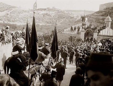 From Wikiwand: Nebi Musa procession, 4 April 1920 Contemporary History, Nabi Musa, Arab Revolt, Bible Dictionary, Limited Government, Old Greek, Jewish Family, Today In History, Greek Orthodox