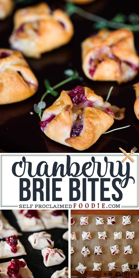 Appetizer Christmas, Cranberry Brie Bites, Spending Time With Friends, Cranberry Brie, Pastry Appetizer, Brie Bites, No Cook Appetizers, Christmas Recipes Appetizers, Time With Friends