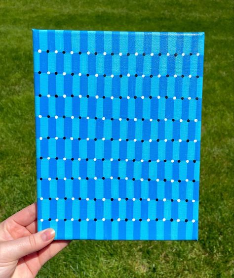 Croquis, Tela, Rectangle Painting Canvases, Illusion Canvas Painting, Hole In Canvas Painting, Mini Canvas Art Trippy, 8 By 10 Canvas Ideas Paintings, Rectangle Painting Ideas, Optical Illusions Painting