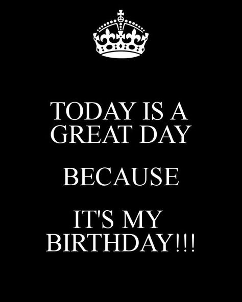 It's My Birthday Instagram Story, It's My Birthday Instagram, Happy Birthday Wishes Song, Happy Birthday To Me Quotes, Quotes Happy Birthday, Today Is A Great Day, Its My Birthday Month, Birthday Quotes For Me, Birthday Girl Quotes