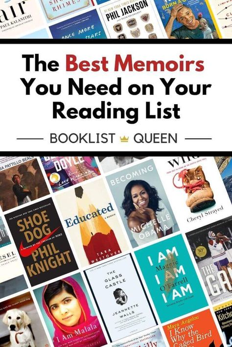 Must Read Memoirs, Good Biographies To Read, Biography Books To Read, Best Biography Books, Memoir Books To Read, Best Autobiographies To Read, Best Biographies To Read, Best Memoirs To Read, Biographies To Read