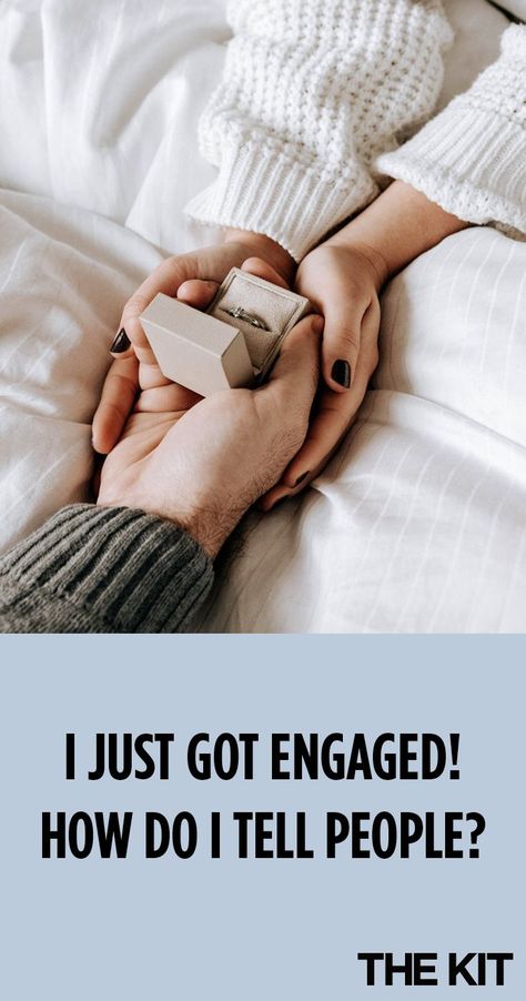 I’m Engaged Announcement, Clever Engagement Announcement, Show Off Engagement Ring Photo Ideas, Announcing Engagement To Family, Engagement Announcements Ideas, How To Announce Your Engagement, Engagement Accouncement, Simple Engagement Announcement, Social Media Engagement Announcement