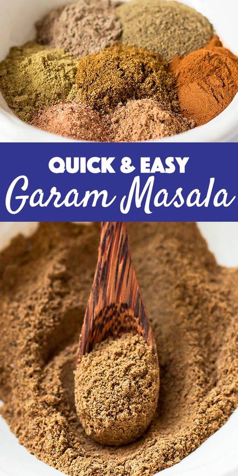 Homemade Spice Mixes, Garam Masala Spice, Stock Your Pantry, Spice Blends Recipes, Homemade Spice Mix, Masala Spice, Spice Mix Recipes, Seasoning And Spice, Diy Spices