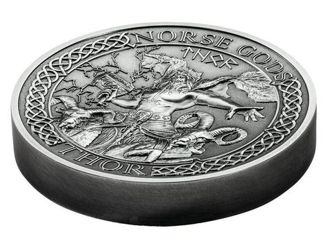 Ancient Gods Week: Thor and Odin launch new nine-coin series featuring the Norse Gods - AgAuNEWS