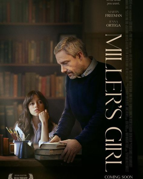 Title: Millers Girl (2024) A creative writing assignment yields complex results between a teacher and his talented student. Millers Girl (2024) Genre: Comedy, Drama Release Date: 2024 Stars: Martin Freeman, Jenna Ortega, Bashir Salahuddin Language: English DOWNLOAD MORE MOVIES FOR YOU 🔥 Visit: downloadmedia.com.ng for more #nollywoodmovie #nollywoodactor #naijaissagoal #chiomadavido #nigerianactress #arewa24channel #yorubamovies #9jacomedy #genevievennaji #falz #crazeclown #africamagic #ni... Top Tv Shows, Noir Movie, Be With You Movie, Jordyn Woods, Young Writers, Donald Glover, Reality Shows, Thriller Movies, Girl Movies