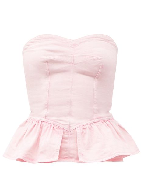 Mean Girls, Light Pink Tops, Peplum Hem, Jack Black, Bustier Top, Pink Outfits, Girly Fashion, Kpop Outfits, Looks Style