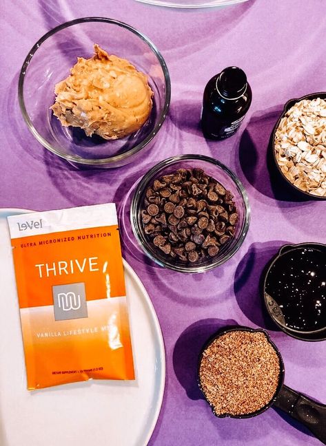 Thrive Protein Balls, Thrive Le-vel, Protein Balls Easy, Anniversary Food, Chocolate Bag, 10 Day Detox, Thrive Recipes, Thrive Le Vel, Thrive Life