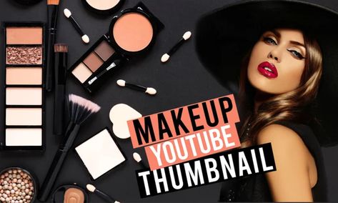 Design a beautiful makeup thumbnail for youtube video by Designnasro Makeup Thumbnail, Thumbnail For Youtube, Beauty Youtubers, Campaign Logo, Youtube Makeup, Book Design Layout, Brand Style Guide, Book Marketing, Freelance Graphic Design