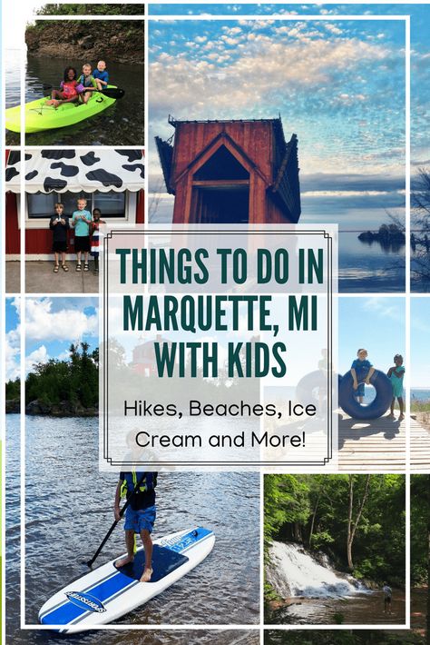 Things to Do in Marquette MI with Kids, Vacation in the UP, Travel to Marquette, MI, Marquette, MI with Kids, Kids Activities in Marquette, MI, Upper Peninsula with Kids via @BrightGreenDoor Marquette Michigan Things To Do In, Michigan Activities, Michigan Family Vacation, Travel Michigan, Marquette Michigan, Upper Michigan, Upper Peninsula Michigan, Michigan Adventures, Michigan Road Trip