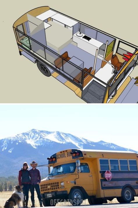 Short Bus Floor Plan For Conversion That Has Everything You Need Mini Bus House Ideas, Old Bus Renovation, Skoolie Short Bus Interior, Bus Build Layout, Tiny Bus Conversion, Mini Bus Conversion Interiors, Mini Bus Conversion Floor Plans, Short Bus Floor Plan, Short Skoolie Floor Plan