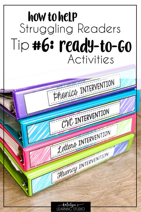 Reading Intervention Strategies, Reading Intervention Activities, Reading Interventionist, Intervention Activities, Phonics Interventions, Intervention Classroom, Phonics Cvc, Guided Reading Lessons, Reading Tutoring