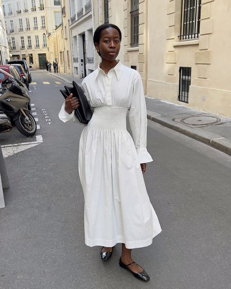 8 White-Dress Trends That'll Be Everywhere This Summer | Who What Wear Fancy White Dress, Different Moods, Casual Trends, White Linen Dresses, Full Skirts, Fashion Icons, Linen Maxi Dress, Kendall Jenner Style, Pretty Style