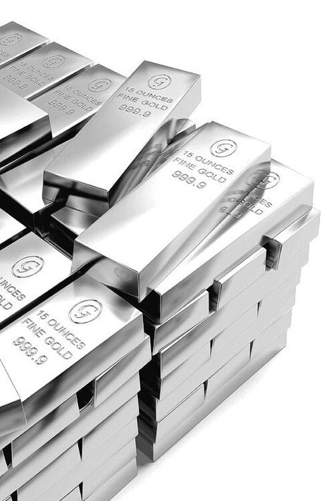 WHITE GOLD . Lingot D'or, Gold Bullion Bars, Silver Ingot, Gold Investments, Gold Money, Bullion Coins, Silver Bullion, Gold Bullion, Bitcoin Mining