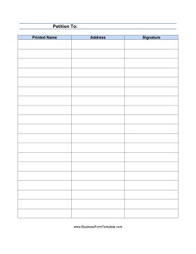 Petitioners can use this printable petition form to gather names and signatures for different causes. Free to download and print Petition Template, 10 Amendments, Salad Roll, Washers Game, Survey Template, Distracted Driving, School Coloring Pages, Name Signature, Spring Coloring Pages