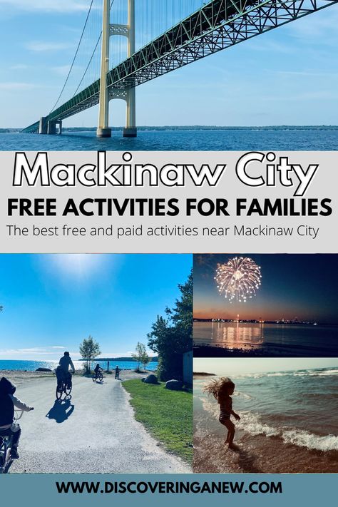 Rainy Day Activities, Oscoda Michigan, Michigan Adventures, Michigan Road Trip, Mackinaw City, Bucket List Vacations, Michigan Travel, Picnic Spot, Mackinac Island