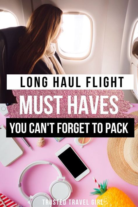 Long Haul Flight Must Haves You Can't Forget to Pack. Long flight travel essentials | Plane Must Haves | What to pack in your carry on | Carry on must haves | What to bring on a long flight. #carryon #travelessentials Plane Must Haves, Travel Essentials Plane, Flight Must Haves, Spanish Vacation, Packing Advice, Long Haul Flight Essentials, Europe Backpacking, Europe Packing, Travel Background