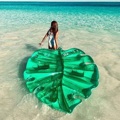 Posh Pennies | Maximum style with minimum spending! Cute Pool Floats, Cool Pool Floats, Pool Floaties, Sunny Season, Shotting Photo, Pool Floats, Pool Toys, Instagram Worthy, Monstera Leaf