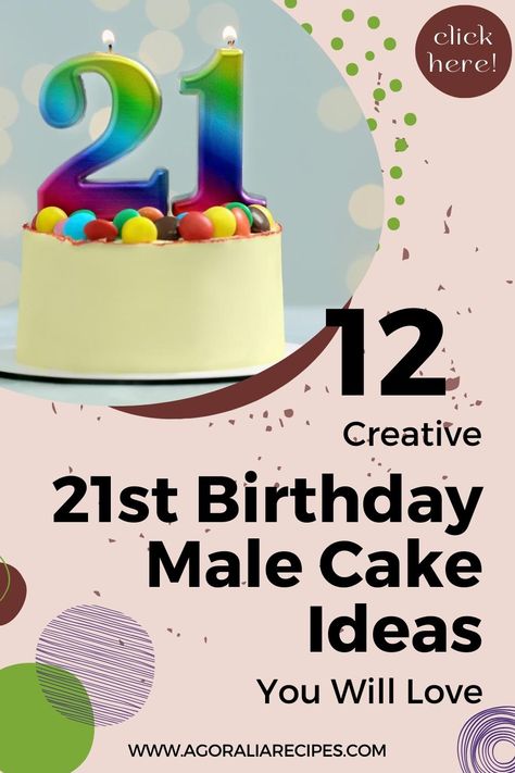 Cakes do not only taste good but also double the joy of celebrations. We care about the men around us; hence, for their big days and birthdays, we arrange the best cakes and parties to celebrate the day. To help you in this, we geared up and gathered the amazing 21st birthday cake recipe ideas for him that you can easily bake at home. 21st Birthday Cake Decorations, Birthday Cakes For 21 Year Old Male, Cake Ideas For 21st Birthday Men, Birthday Cake For 21 Year Old Guy, 21st Birthday Cake Male, 21st Birthday Cake For Men, Male 21st Birthday Cake, 21st Birthday Cake For Him, 21st Birthday Cake For Guys Turning 21