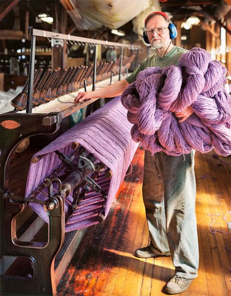 Patchwork, Factory Photography, Fabric Factory, Industrial Inspiration, Textile Manufacturing, Textile Factory, Weaving Tools, Yarn Skein, Spinning Yarn