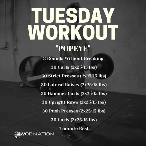 Wod Nation Workouts, Upper Body Wod Crossfit At Home, Crossfit Leg Workout At Home, Tuesday Crossfit Workout, Arm Wod Crossfit, Upper Body Wod Crossfit, Crossfit Arm Workout, Crossfit Workouts At The Gym, Crossfit Body Weight Workout