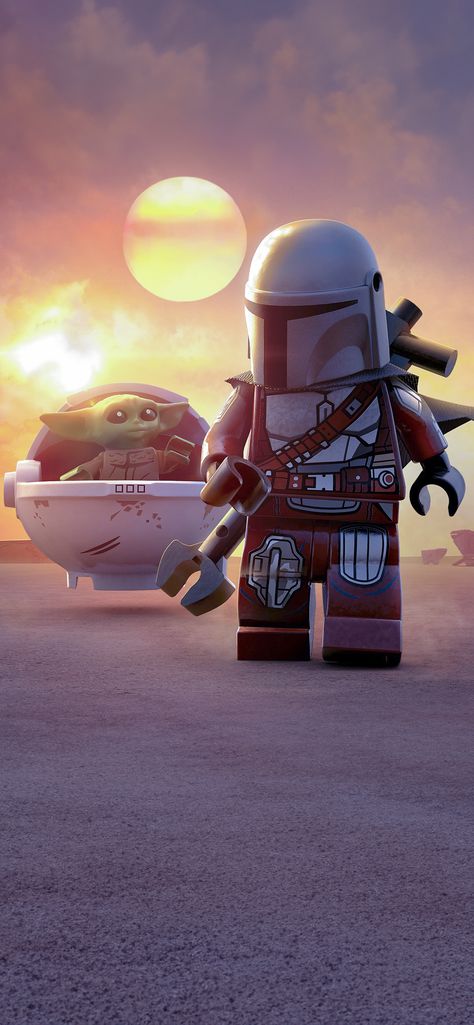 Mandalorian Lego-style Depth Effect wallpaper Star Wars Anime Wallpaper, Star Wars Wanted Poster, Lego Star Wars Characters, Lego Star Wars Drawing, Cool Star Wars Wallpapers, Lego Wallpaper Aesthetic, Star Wars Mandalorian Wallpaper, Cute Star Wars Wallpaper, Lego Wallpaper Iphone